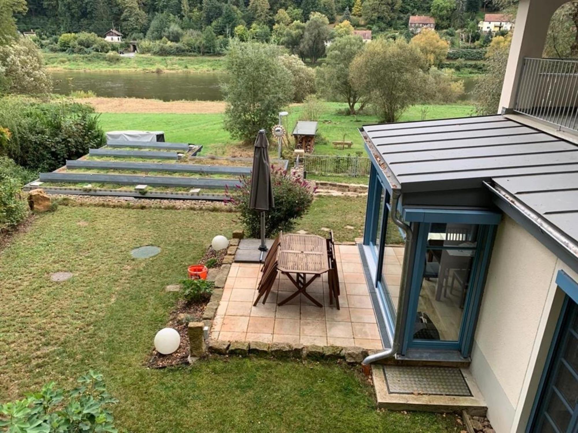 Prima Klima Villa - Ferienwohnung Steinbrecher Stadt Wehlen Bagian luar foto